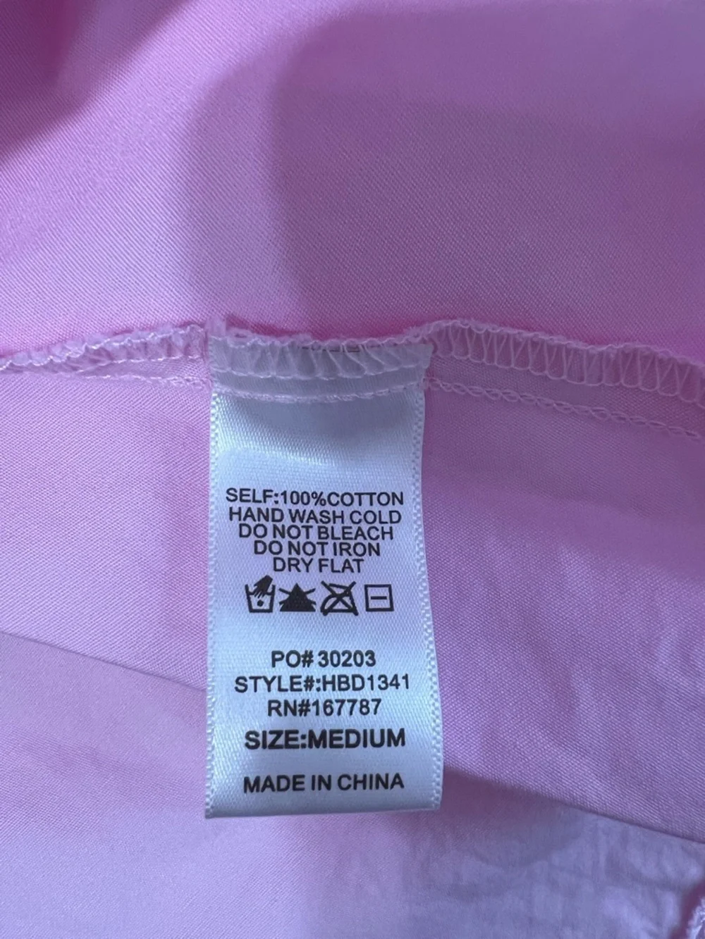 Hunter & Brown Pink Halter Fit Flare Dress Medium Cotton Open Back